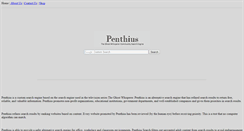 Desktop Screenshot of penthius.info